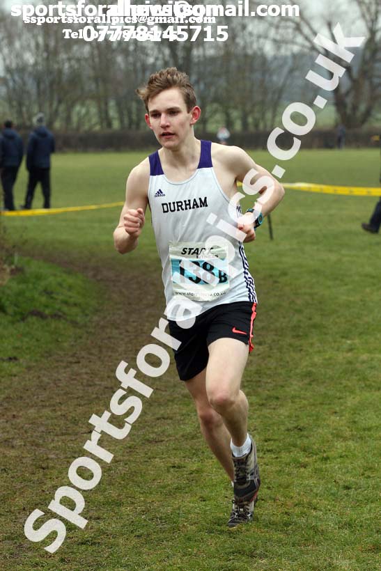 Senior mens 2018 Durham Cathedral Cross Country Relay. Photo:  David T. Hewitson/Sports for All Pics